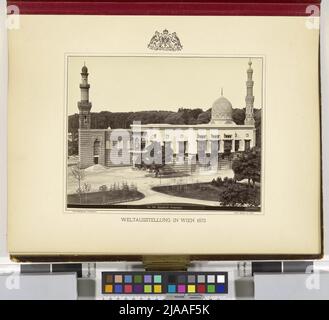 Album 'Weltausstellung in Wien 1873': Ägyptische Montage (Nr. L 703, S. Oscar Kramer (1835-1892), Fotograf, Wiener Fotoverband, Verlag Stockfoto