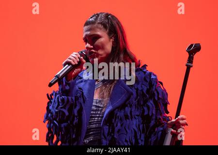 Verona, Italien. 28.. Mai 2022. Elisa Toffali während Elisa - Zurück in die Zukunft, Italienische Sängerin Musikkonzert in Verona, Italien, Mai 28 2022 Quelle: Unabhängige Fotoagentur/Alamy Live News Stockfoto