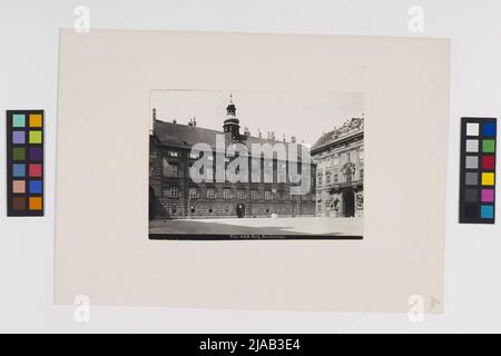 1., Burg - im Schloss (ehemals Franzenplatz) - Amalienburg - Reichskanzlei (Spiel). Bruno Reiffenstein (1869-1951), Fotograf Stockfoto