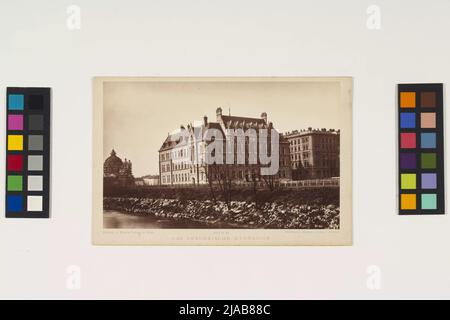 1., Beethovenplatz 1 - Akademisches Gymnasium. Miethke & Wawra, Fotostudio Stockfoto