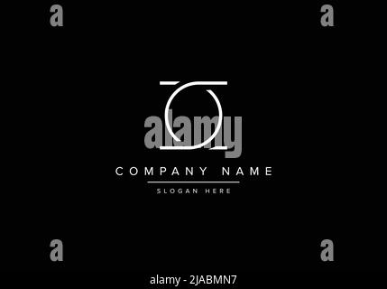 Alphabet Buchstabe Monogramm Symbol Logo CC Stock Vektor