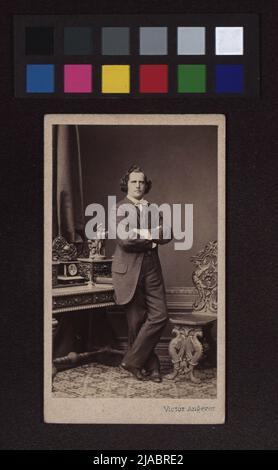 Josef Wagner (1818-1870), Schauspieler. Victor [auch: Viktor] Angerer (1839-1894) Stockfoto