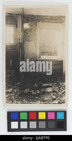 22., Kaisermühlen - Schüttustraße 1-39 - Goethehof - Innenansicht, Postkarte. Unbekannt Stockfoto