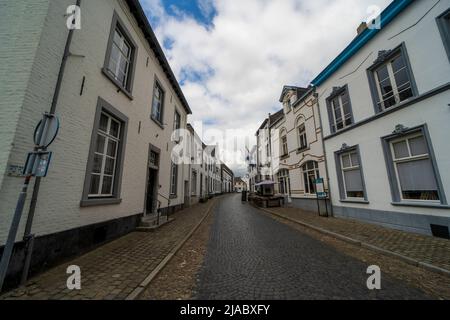 Gebäude in der Stadt Thorn, Niederlande Stockfoto