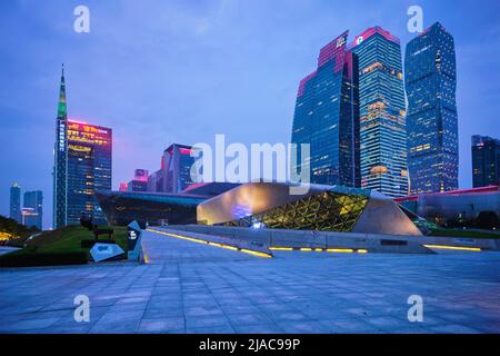 Guangzhou Opera House, China Stockfoto