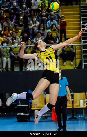 05-04-2022 Istanbul-Türkei: Vakıfbank Sultans League Matc, Teamspielerin: Isabelle Haak Stockfoto