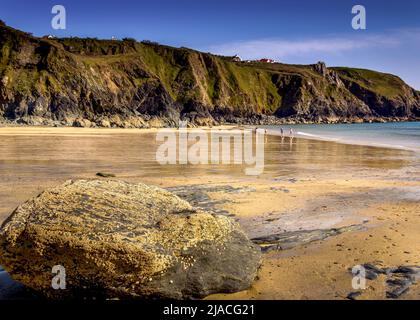 Polurrian Bay, Mullion, Helston, Cornwall Stockfoto