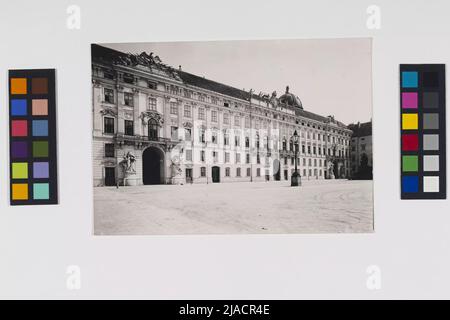 1., Burg - im Schloss (ehemals Franzenplatz) - Reichskanzlei. Bruno Reiffenstein (1869-1951), Fotograf Stockfoto