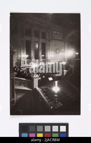 1., Opernring 2 - Staatsoper - Innenansicht - Stiege House - Chor. Bruno Reiffenstein (1869-1951), Fotograf Stockfoto