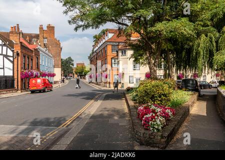 Eton High Street, Britannien Stockfoto