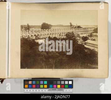 Weltausstellung 1873: Maschinenhalle, Ostflügel (Nr. L 14, S. Wiener Fotografenverein, Verlag Stockfoto