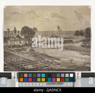 Weltausstellung 1873: "Maschinenhalle. 8. Juni 1872.“ (Nein L 5, S. Wiener Fotografenverein, Verlag Stockfoto