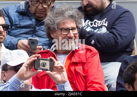 Gary Mihaileanu, Radu Mihaileanu an den Ständen während der French Open Roland Garros 2022 am 29. Mai 2022 in Paris, Frankreich. Foto von Nasser Berzane/ABACAPRESS.COM Stockfoto