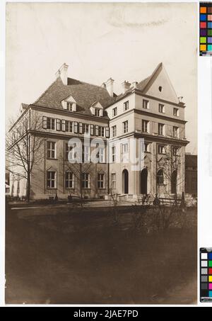 21., Brünner Straße 29 / Gerichtshof - Bezirksjugendamt. Carl (Karl) Zapletal (1876-1941), Fotograf Stockfoto