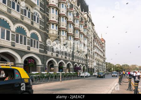 Mumbai, Indien - 13. Februar 2020: Taj Hotel in colaba mumbai Stockfoto