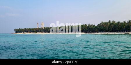 Lakshadweep, Indien - 13. März 2022: Agatti Island in Lakshadweep Stockfoto