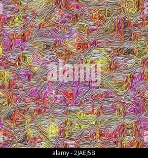 3D abstrakte Ölfarbe Textur Hintergrund Stockfoto