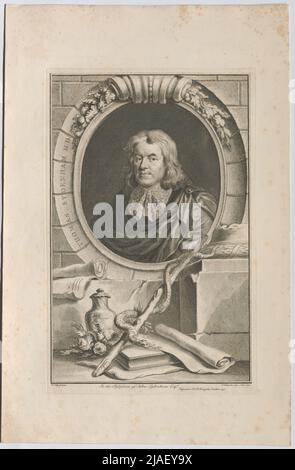 Thomas Sydenham M. D.“. Thomas Sydenham, englischer Arzt. Jakob Houbraken (1698-1780), Kupferstecher, nach: Peter Lely (1618-1680), Peinstre, J. & P. Knapton, Drucker, Verlag Stockfoto