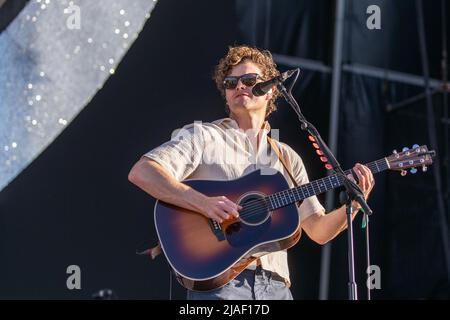 Napa, USA. 29.. Mai 2022. Vance Joy beim BottleRock Music Festival am 29. Mai 2022 auf der Napa Valley Expo in Napa, Kalifornien (Foto: Daniel DeSlover/Sipa USA) Quelle: SIPA USA/Alamy Live News Stockfoto