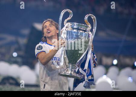 29. Mai 2022, Madrid, Gemeinde Madrid, Spanien: Spieler von RAL Madrid während des Open Media Day Real Madrid in Ciudad deportiva Real Madrid am 24 Mal 2022 in Madrid Spanien. (Bild: © Eurasia - Alvaro Medanda/DAX via ZUMA Press Wire) Stockfoto