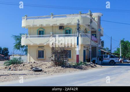 Stadtzentrum Von Berbera Stockfoto