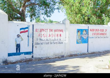 Stadtzentrum Von Berbera Stockfoto