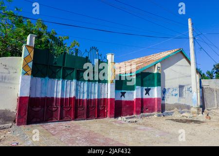 Stadtzentrum Von Berbera Stockfoto