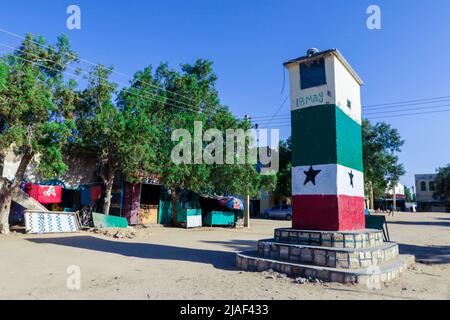 Stadtzentrum Von Berbera Stockfoto