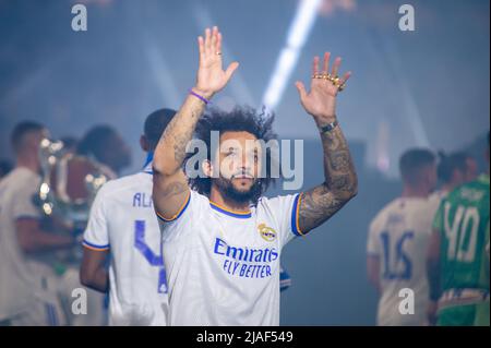 Madrid, Spanien. 29. Mai 2022, Madrid, Gemeinde Madrid, Spanien: Spieler von RAL Madrid während des Open Media Day Real Madrid in Ciudad deportiva Real Madrid am 24 Mal 2022 in Madrid Spanien. (Bild: © Eurasia - Alvaro Medanda/DAX via ZUMA Press Wire) Bild: ZUMA Press, Inc./Alamy Live News Stockfoto