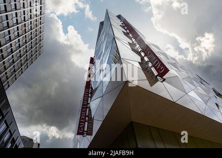 Luxemburg-Stadt, Mai 2022. Blick auf den Laden der Lafayette Gallerie im Stadtzentrum Stockfoto