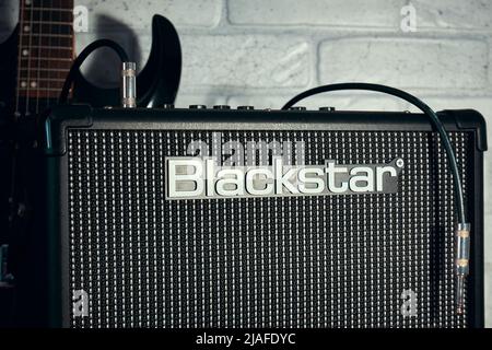 Blackstar Gitarrenverstärker. Combo Verstärker für E-Gitarre Stockfoto