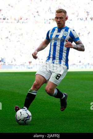 LONDON, ENGLAND - 29. MAI:Lewis O'Brien von Huddersfield Town während des Championship Play -Off Finales zwischen Huddersfield Town und Nottingham Forest in Wem Stockfoto