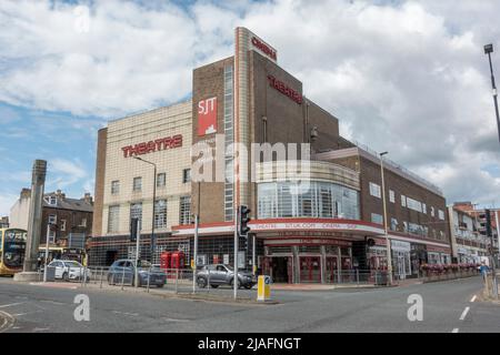 Das Stephen Joseph Theater in der Runde in Scarborough, North Yorkshire, Großbritannien. Stockfoto