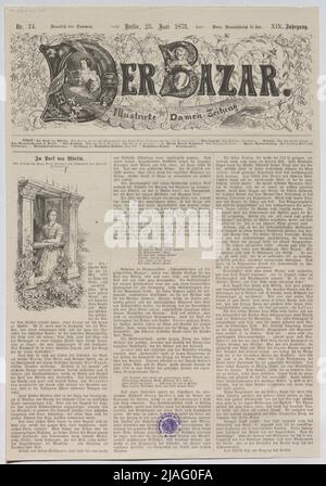 Paul Grot´ Johann & Julius Siemering: Charlotte von Stein(), 1873. Unbekannt Stockfoto