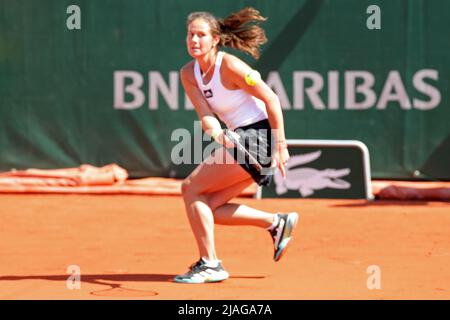 30.. Mai 2022; Roland Garros, Paris, Frankreich: French Open Tennisturnier:Daria Kasatkina im Einsatz gegen Camila Giorgi (ITA) Stockfoto