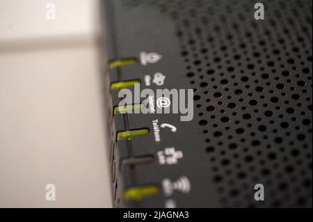 Modem WiFi Stockfoto