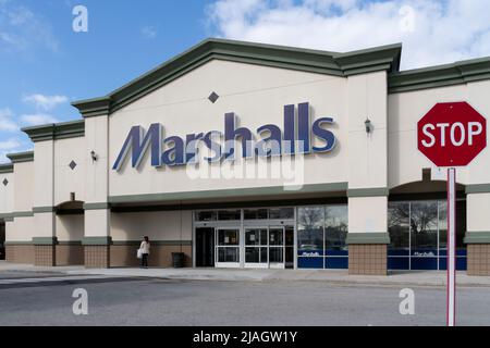 Houston, Texas, USA - 5. Januar 2022: Ein Marshalls-Geschäft in Houston, Texas, USA. Stockfoto