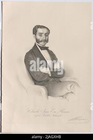 Colonelú Joan Em. Florescu; Eforú Scoallelor national '. LECCA: Johan Glasuuel Floreuu, Romani, rumänische Unterhändler. Joseph stules, Drucker, Drucker, Drucker Stockfoto