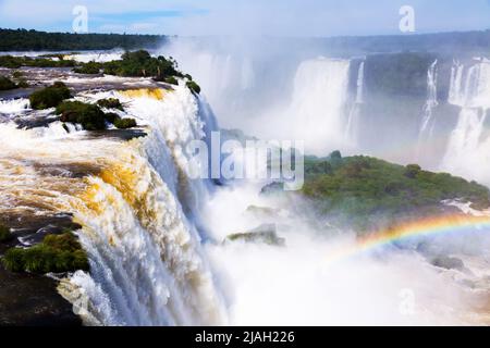 Iguzu fällt in Brasilien Stockfoto