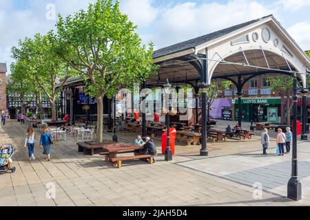 Warrington Old Fish Market, Old Market Place, Warrington, Vereinigtes Königreich Stockfoto