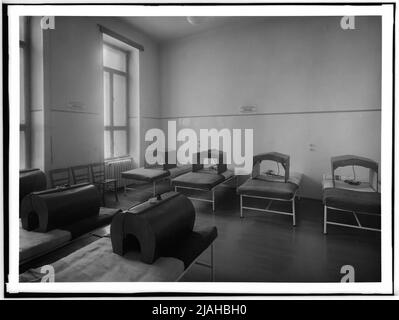Unfallklinik, 20., Webergasse 2-6, Heißluftbehandlungsraum Stockfoto