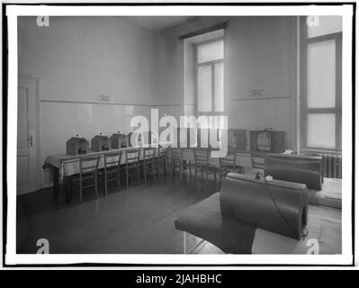 Unfallklinik, 20., Webergasse 2-6, Heißluftbehandlungsraum Stockfoto