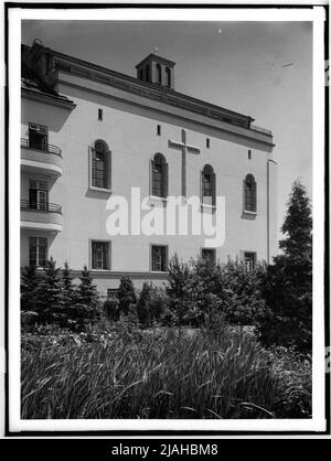 Kapelle im Greisenasyl (13., Wittegasse 3-5), Außenansicht Stockfoto