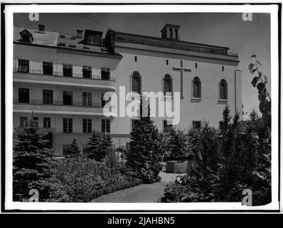 Kapelle im Greisenasyl (13., Wittegasse 3-5), Außenansicht Stockfoto