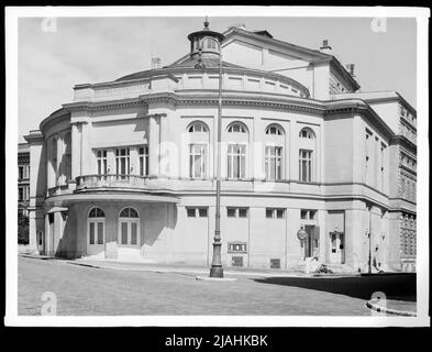 Raimundtheater (6., Wallgasse 18-20), Außenansicht. Martin Gerlach jun. (1879-1944), Fotograf Stockfoto