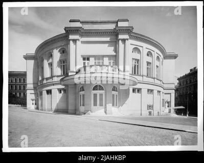 Raimundtheater (6., Wallgasse 18-20), Außenansicht. Martin Gerlach jun. (1879-1944), Fotograf Stockfoto