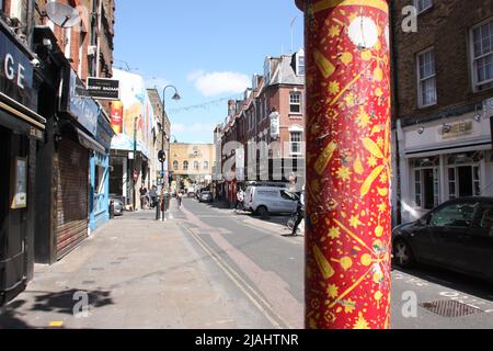 East London, Brick Lane, Truman Brewery, Spitalfields Stockfoto