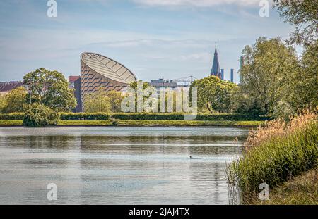 tycho brahe Planetarium an den Seen in Kopenhagen, 25. Mai 2019 Stockfoto