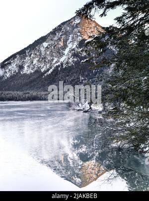 Berge in Österreich Stockfoto