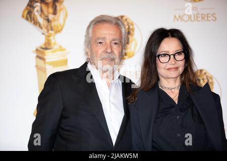 Paris, Frankreich, den 30.. Mai, Pierre Arditi, Schauspieler, Und seine Frau Evelyne Bouix, Schauspielerin, François Loock/Alamy Credit: Loock François/Alamy Live News Stockfoto